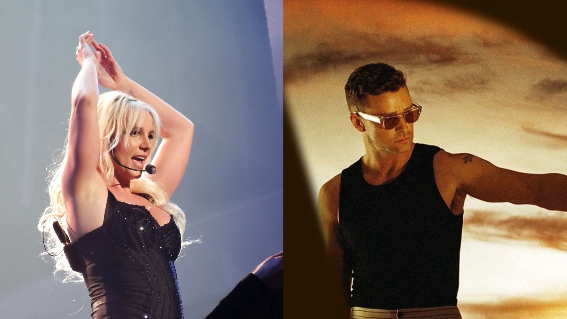 Britney Spears and Justin Timberlake feud continues. (Images via Instagram/@justintimberlake &amp; Wikimedia Commons/rhysadams)
