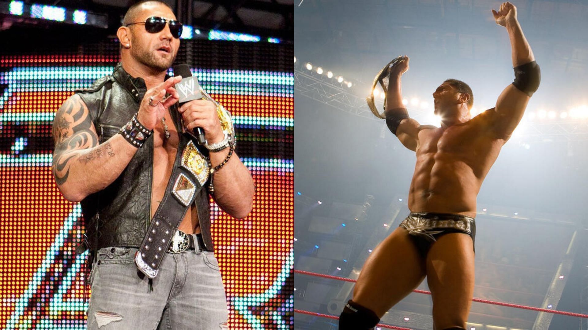 Batista is a multi-time WWE World Champion