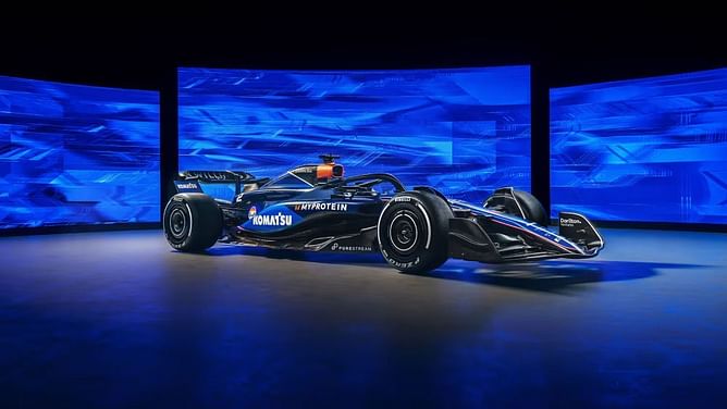 “If it was anything other than blue I would have been worried": Alex Albon talks about 2024 Williams F1 livery
