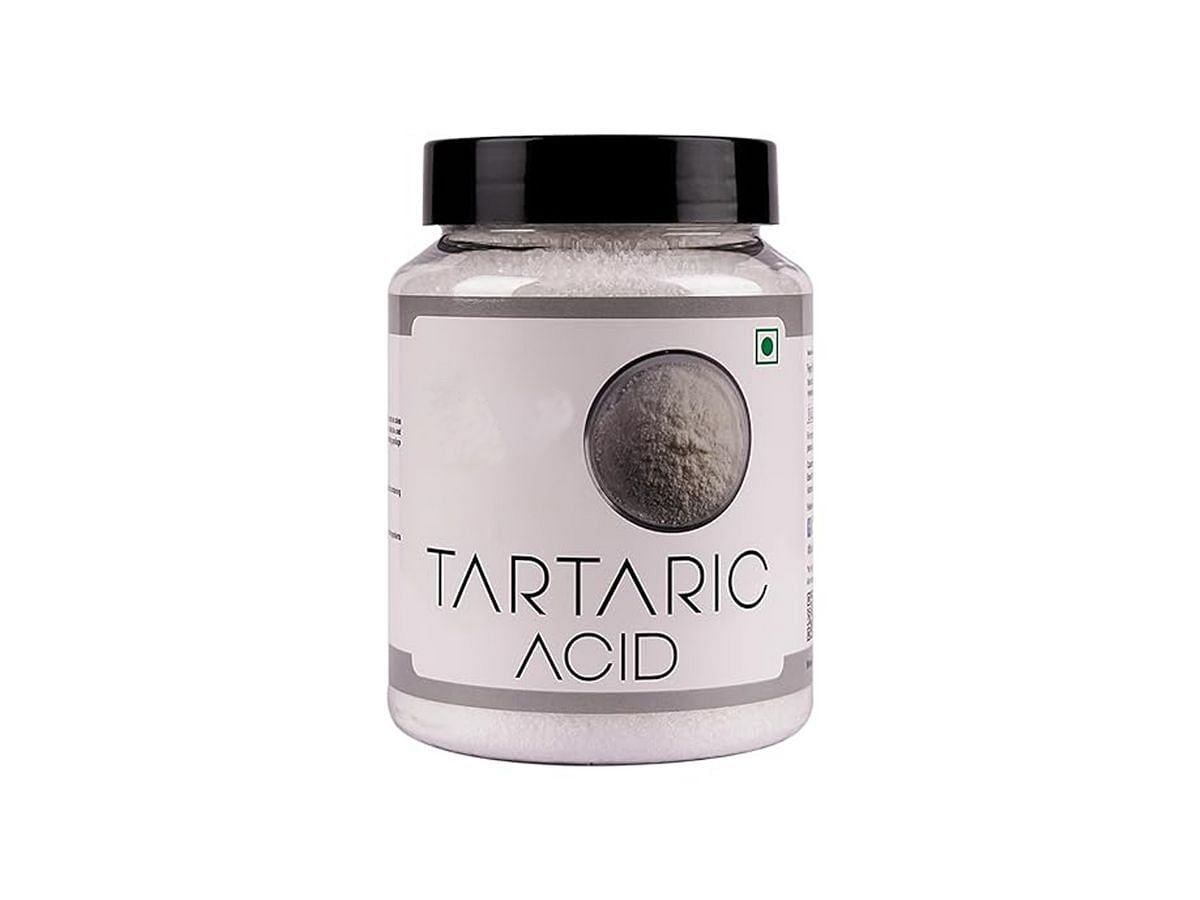 Tartaric acid (image via Amazon)