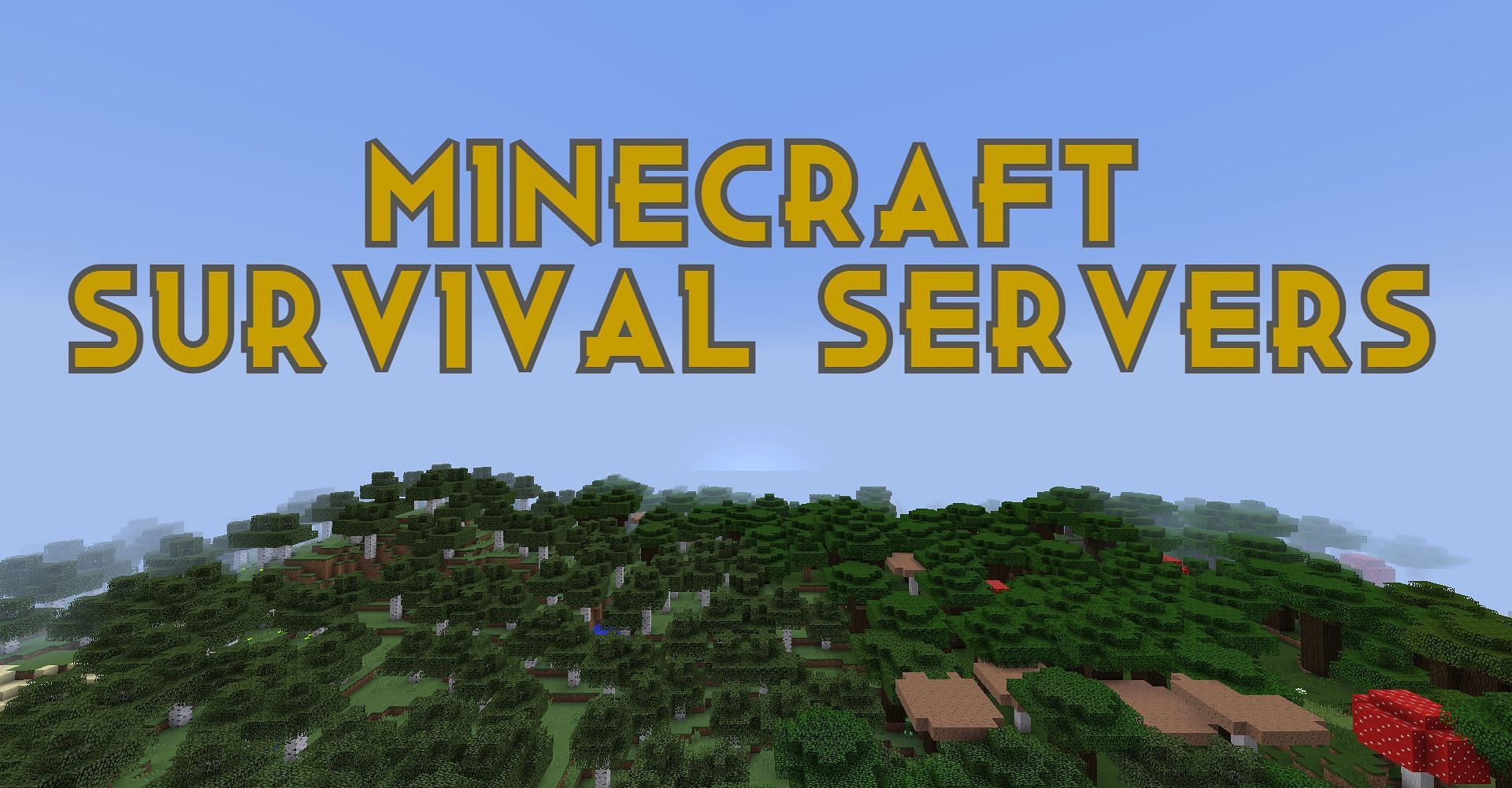 Survival Minecraft servers allow you to play the multiplayer survival mode (Image via Mojang/Sportskeeda)