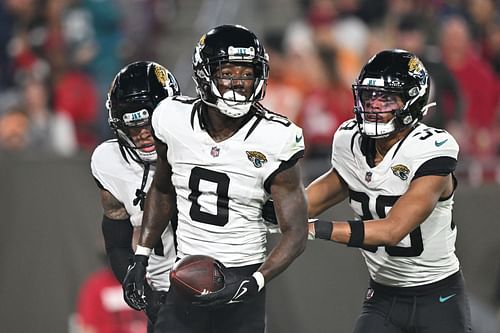 Calvin Ridley during Jacksonville Jaguars vs. Tampa Bay Buccaneers