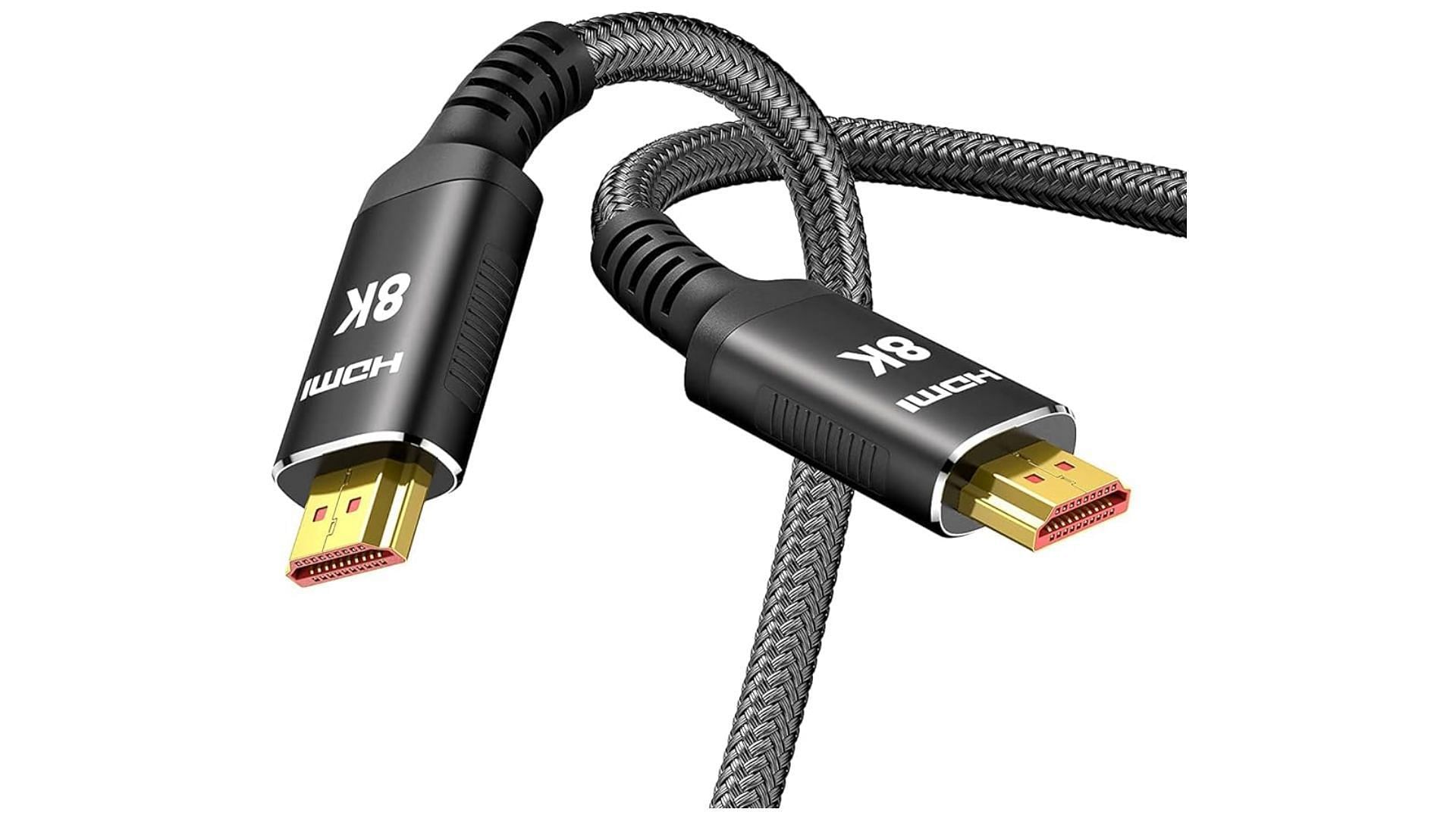 High-resolution HDMI cable (Image via Snowkids/Amazon)