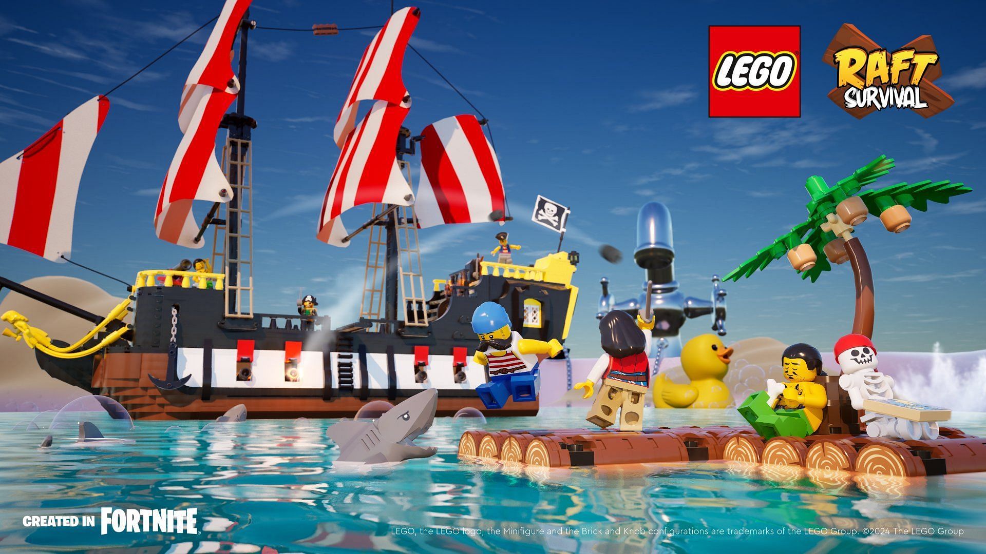 New LEGO Fortnite islands are in development, Epic Games confirms (Image via Epic Games/LEGO Fortnite)