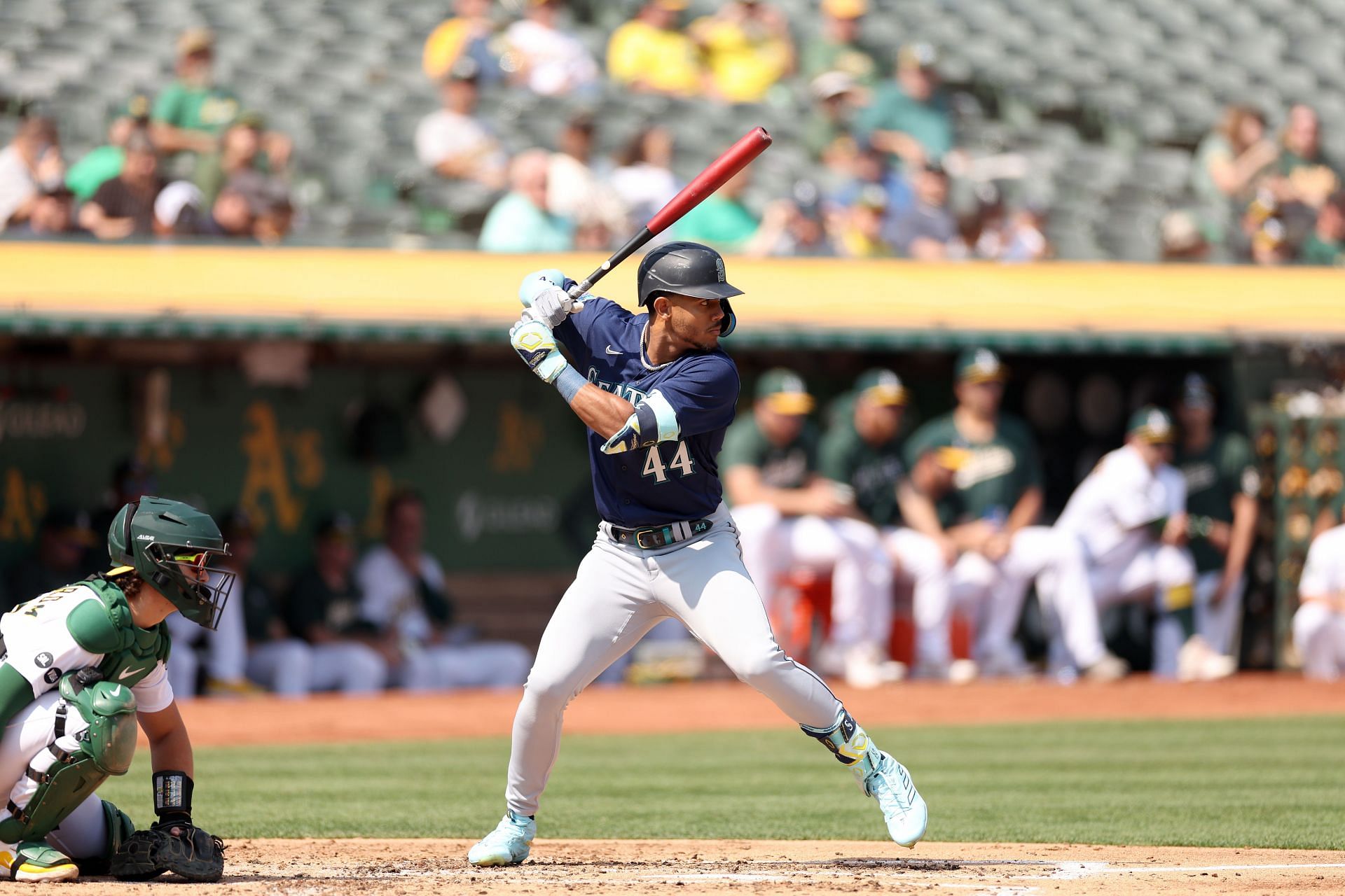 Julio Rodriguez hit 30 home runs in a season for the Mariners. 