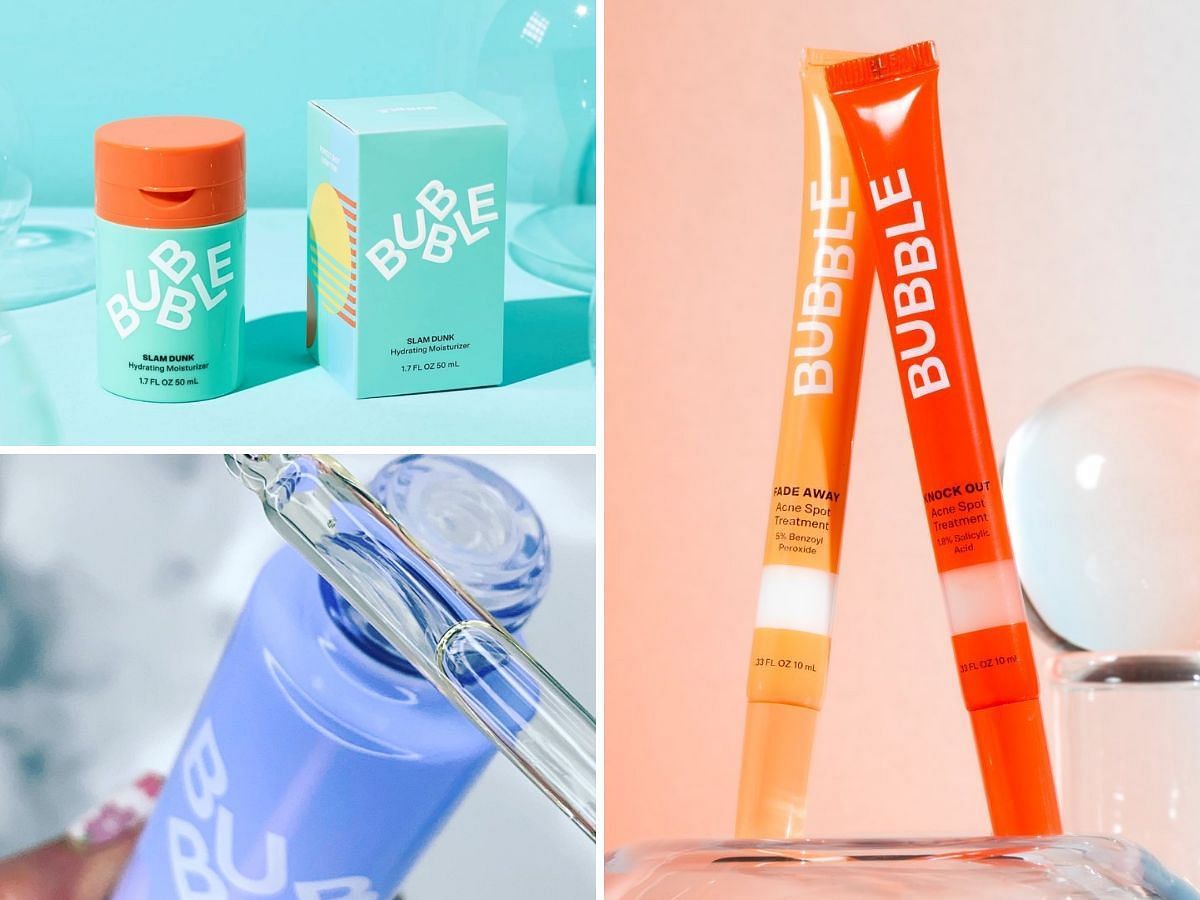 Bubble skincare products for tweens and teens (Image via Sportskeeda)