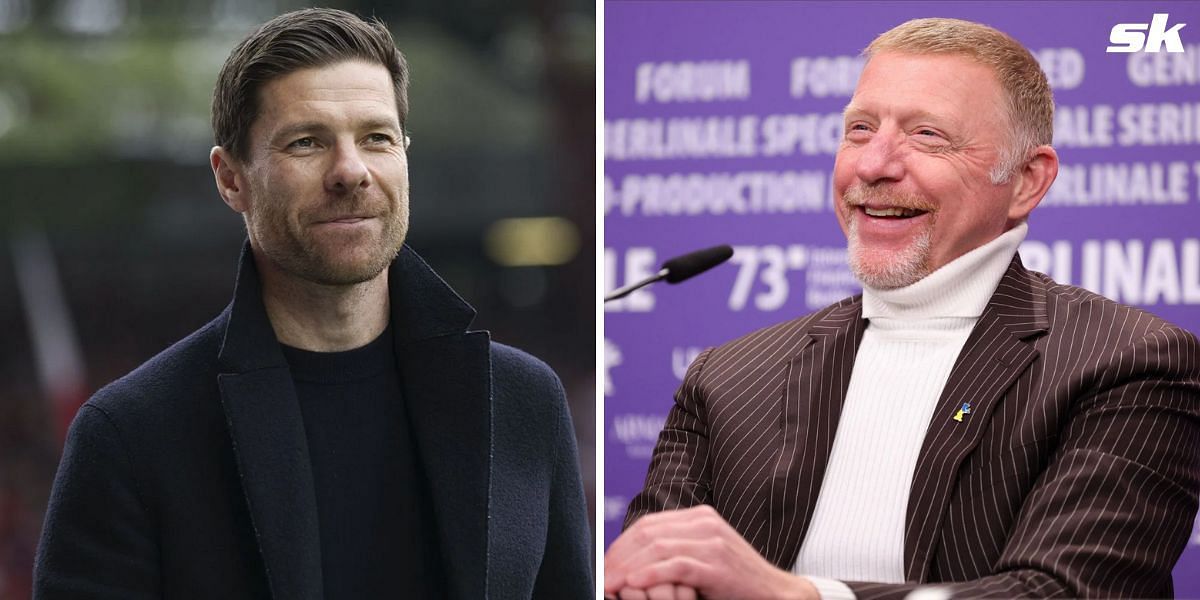 Boris Becker has congratulated Bayer Leverkusen manager Xabi Alonso after his side