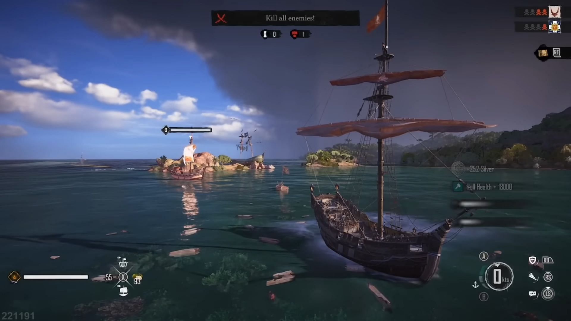 Each ship has unique abilities. (Image via Ubisoft || Banished Souls on YouTube)