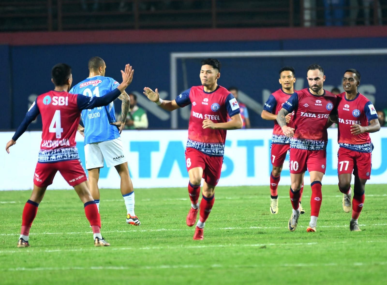 Jamshedpur FC completed a stunning comeback victory over East Bengal FC.
