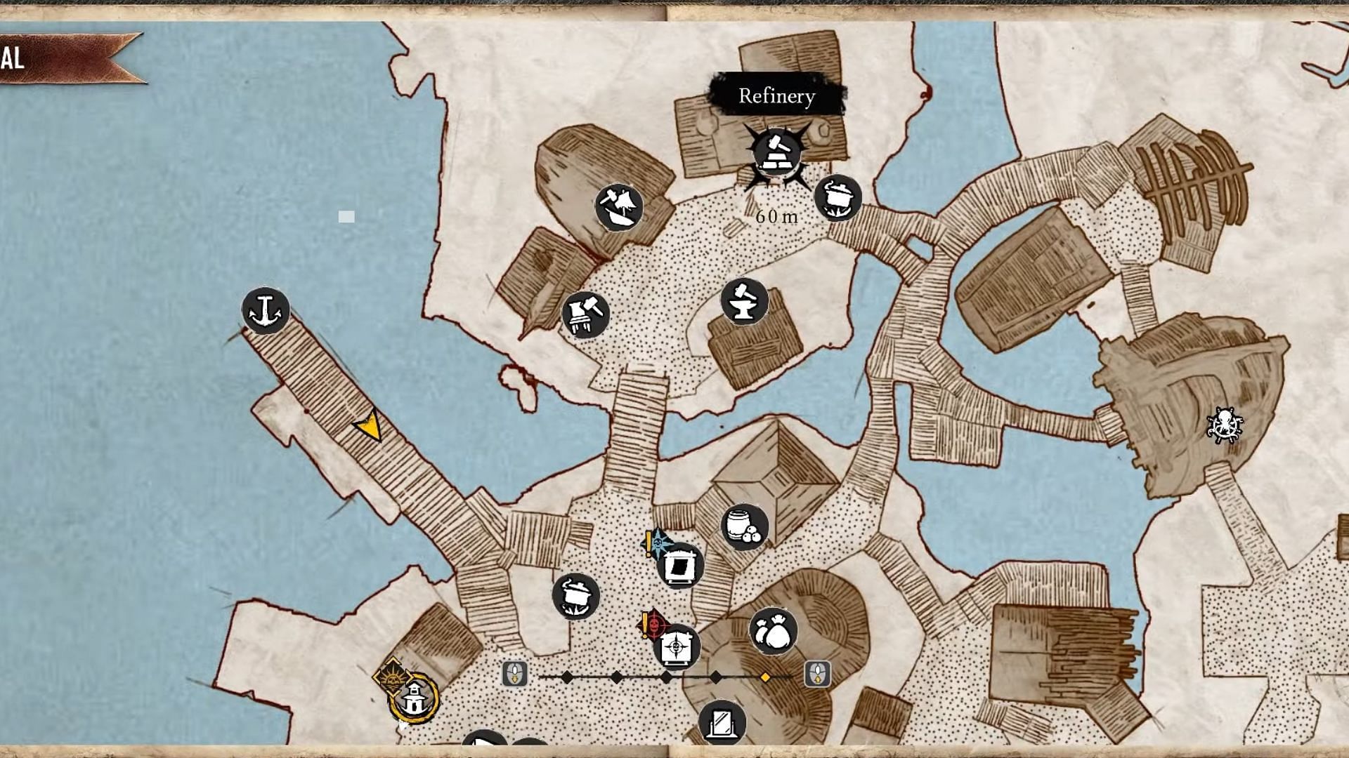 Refinery can be found in any Den. (Image via Ubisoft/ConCon on YouTube)