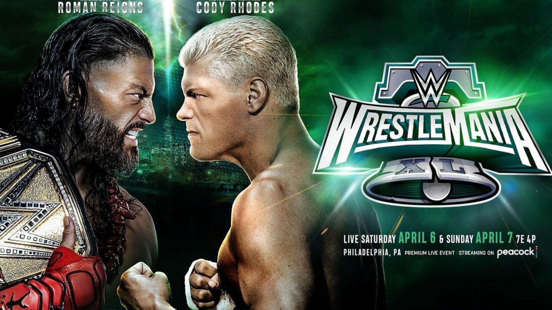 Roman Reigns vs. Cody Rhodes will close WrestleMania XL.