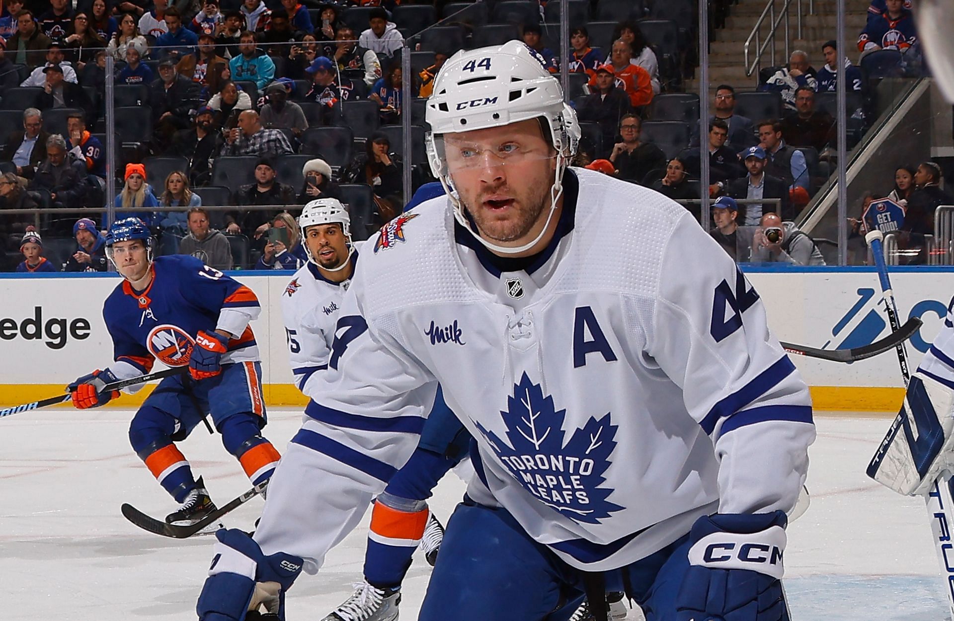 Toronto Maple Leafs&#039; Morgan Reilly is in his 11th season in the NHL