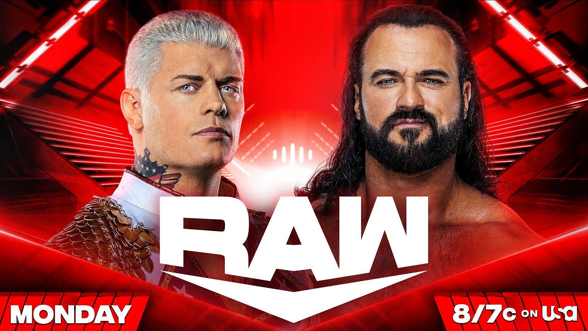 Cody Rhodes and Drew McIntyre will clash on WWE RAW
