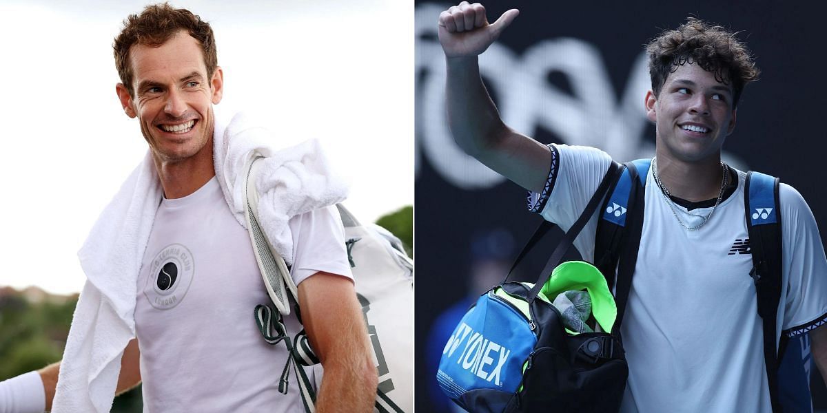 Andy Murray and Ben Shelton will be in action at their respective tournaments on Monday.