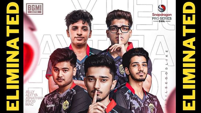 Team GodLike and XSpark eliminated from ESL BGMI Pro Series 2024
