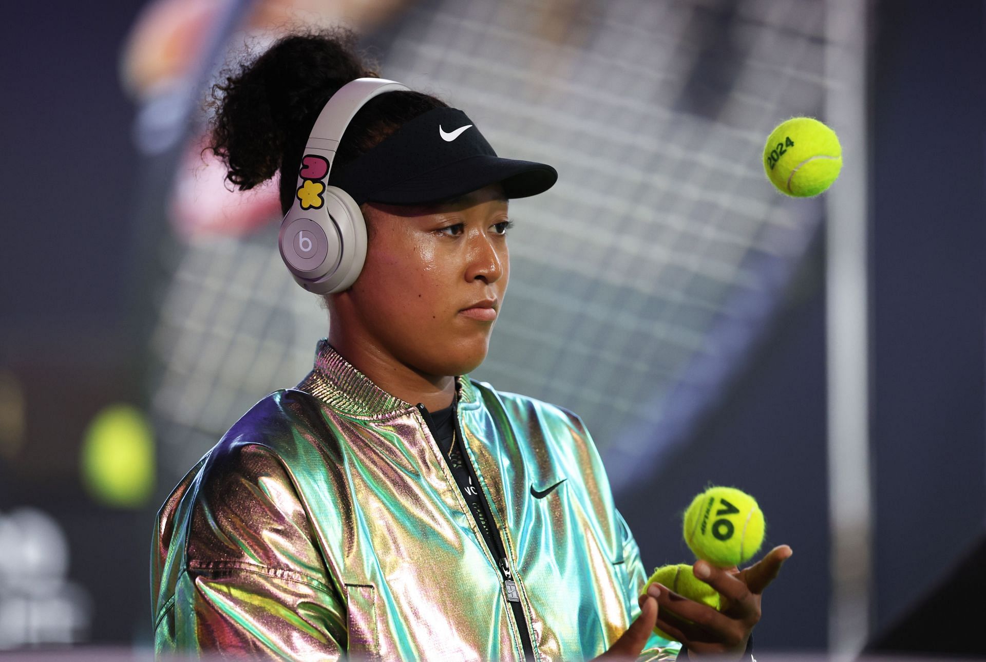 Naomi Osaka at the 2024 Qatar Open