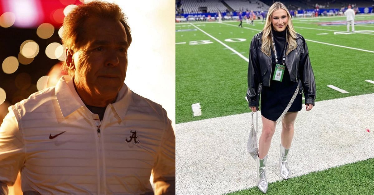 WATCH: Nick Saban&rsquo;s daughter Kristen Saban goes down memory lane as son James steals the show in Bryant-Denny stadium