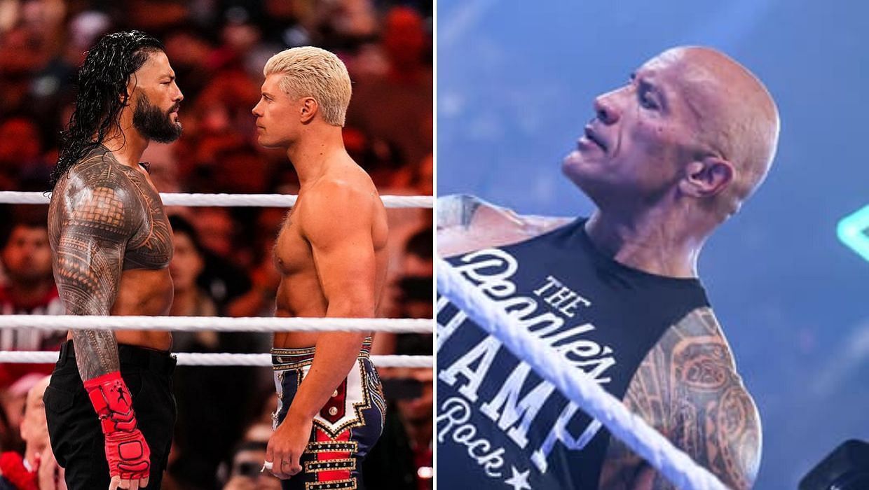 Cody Rhodes vs Roman Reigns/The Rock