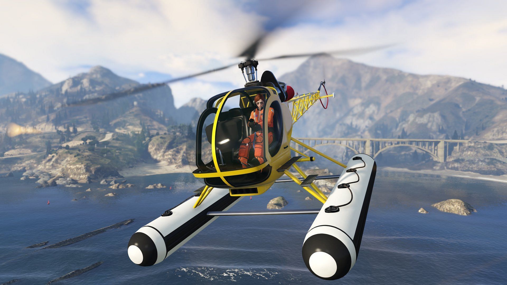 There are many great helicopters in GTA Online (Image via Rockstar Games)