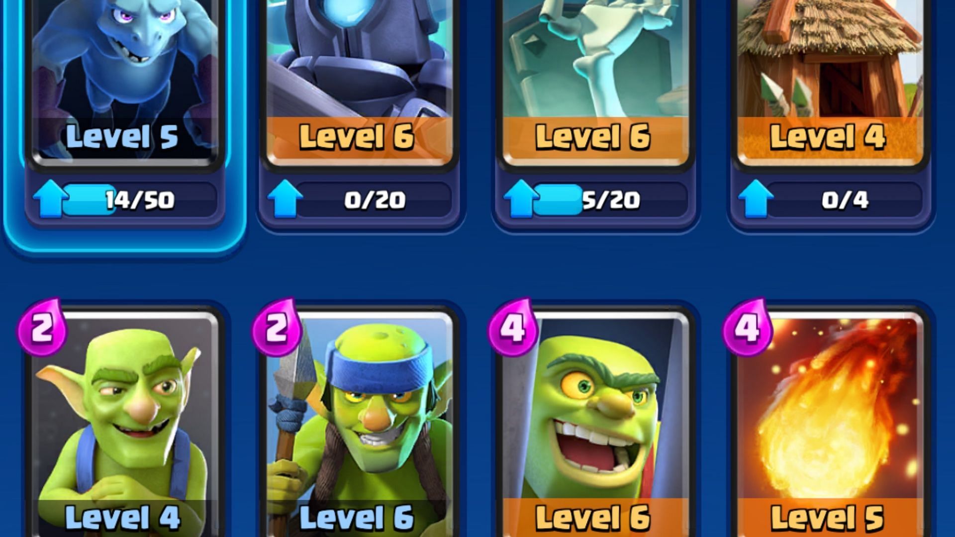 A Deck in Clash Royale to outnumber enemies (Image via Supercell)