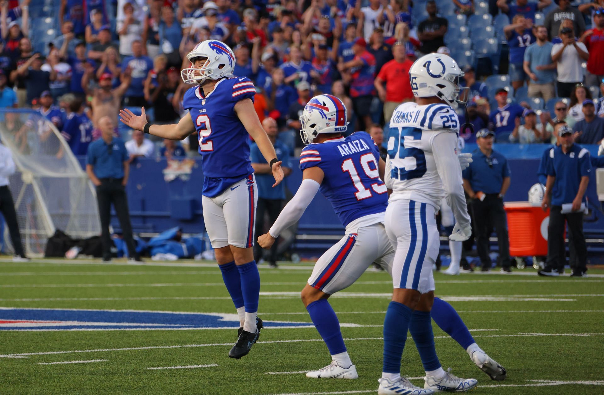 Matt Araiza at Indianapolis Colts v Buffalo Bills