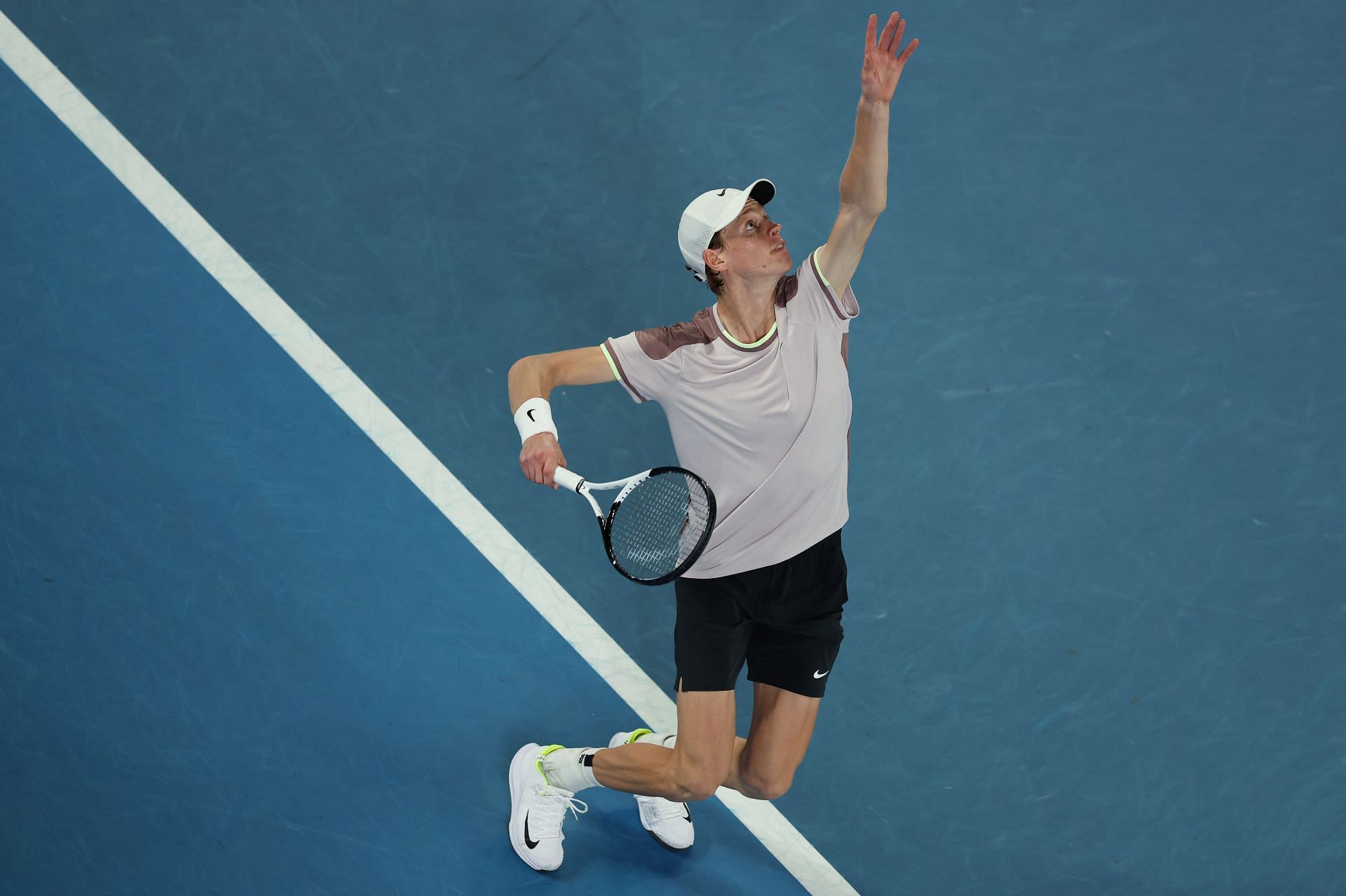 Jannik Sinner at the 2024 Australian Open.