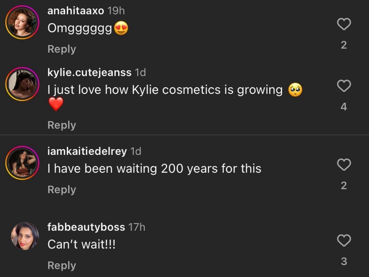 Fans excited as Kylie teases perfume launch (Image via Instagram/ @kyliejenner)