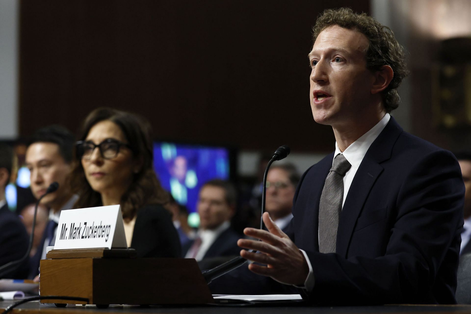 Big Tech CEOs Testify At Senate Judiciary Committee Hearing