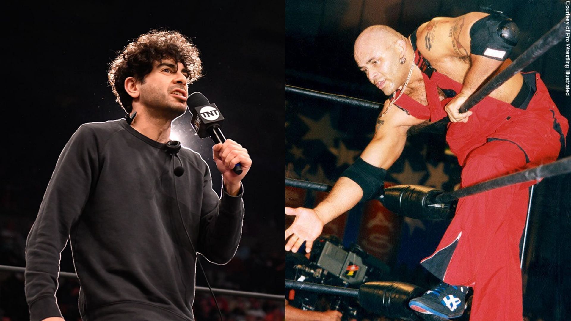 Konnan is a former WCW superstar and Tony Khan is the president of AEW [Photo courtesy of WWE
