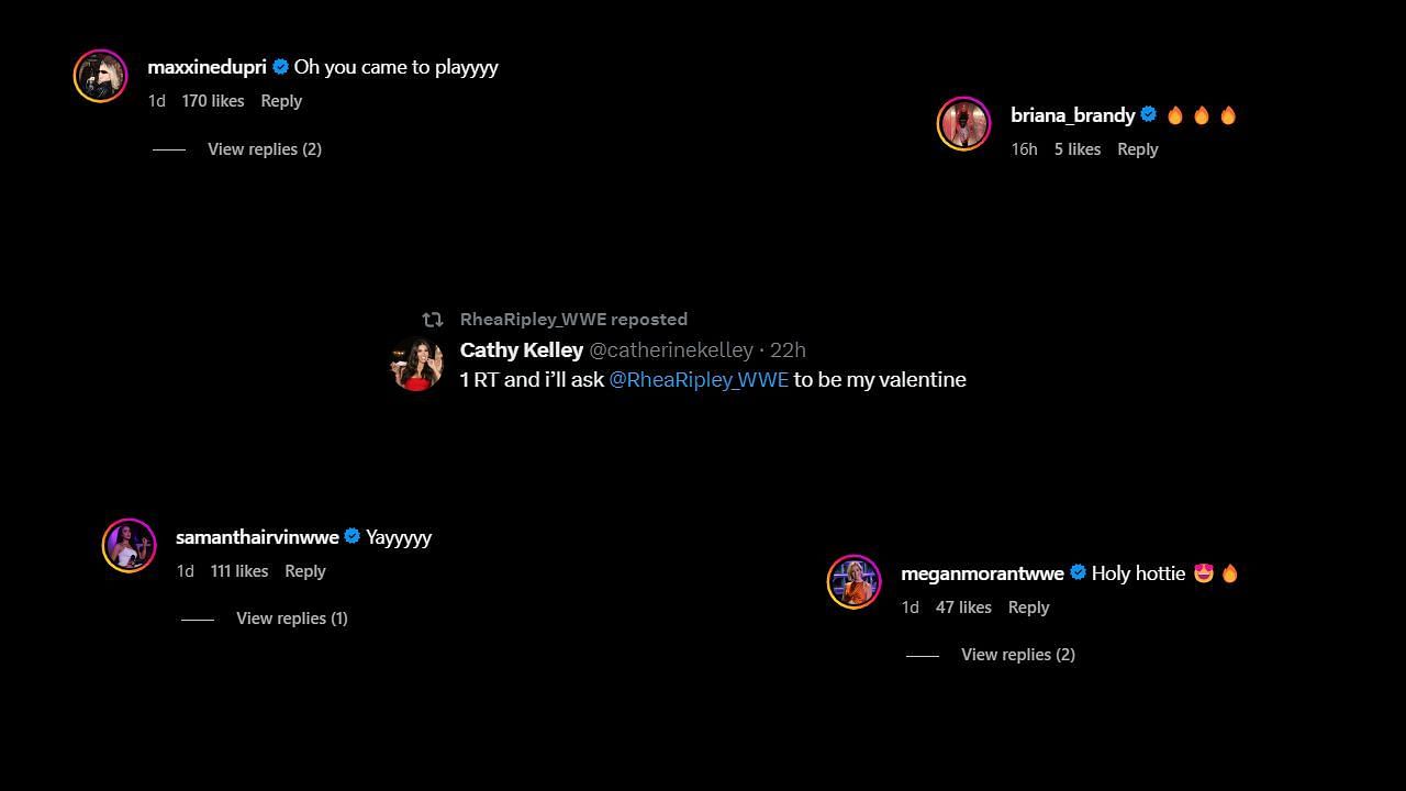 Reactions to Cathy Kelley&#039;s post (via her Instagram and Ripley&#039;s Twitter)