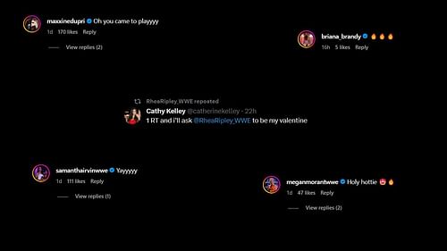 Reactions to Cathy Kelley's post (via her Instagram and Ripley's Twitter)