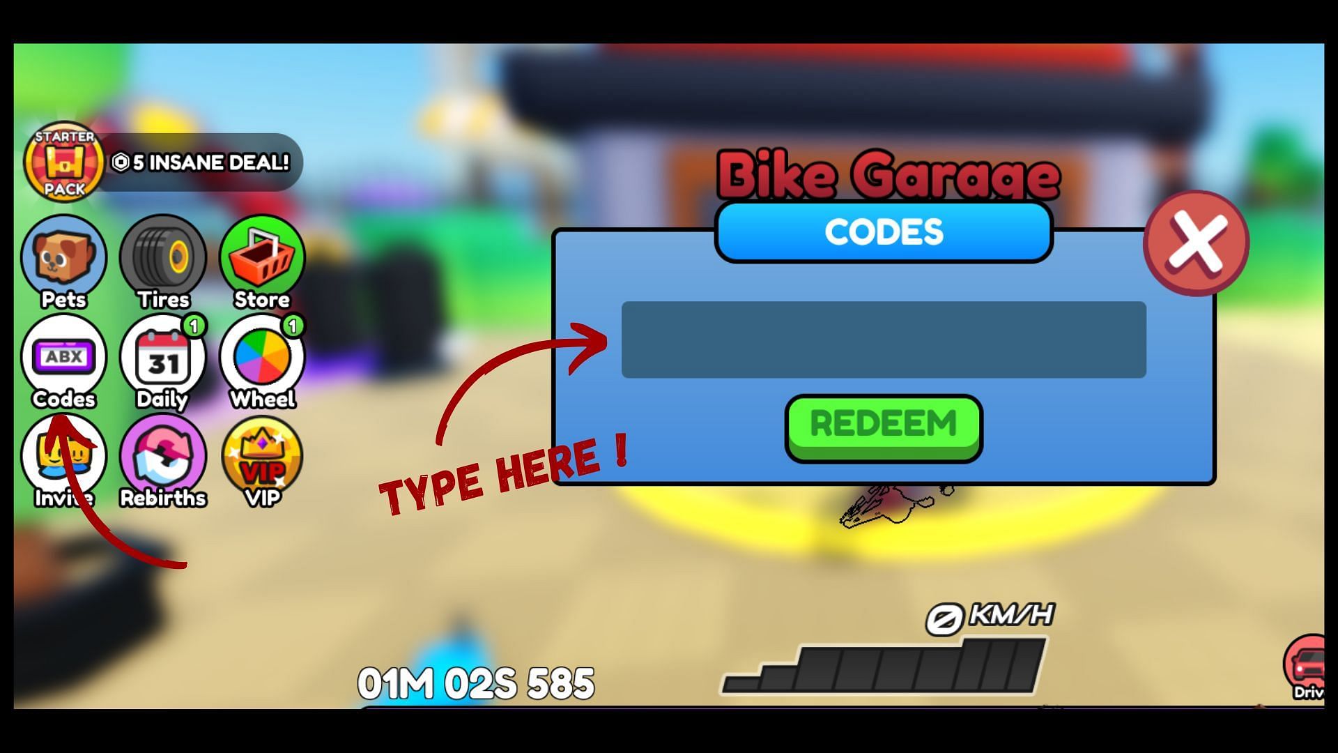 Bike Race Clicker Code and how to redeem them (Image via Roblox || Sportskeeda)
