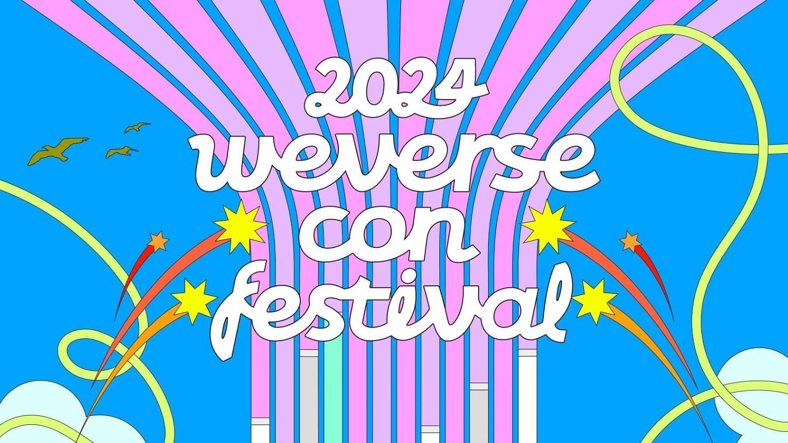 WEVERSE CON FESTIVAL (Image via X/@weverseofficial) 