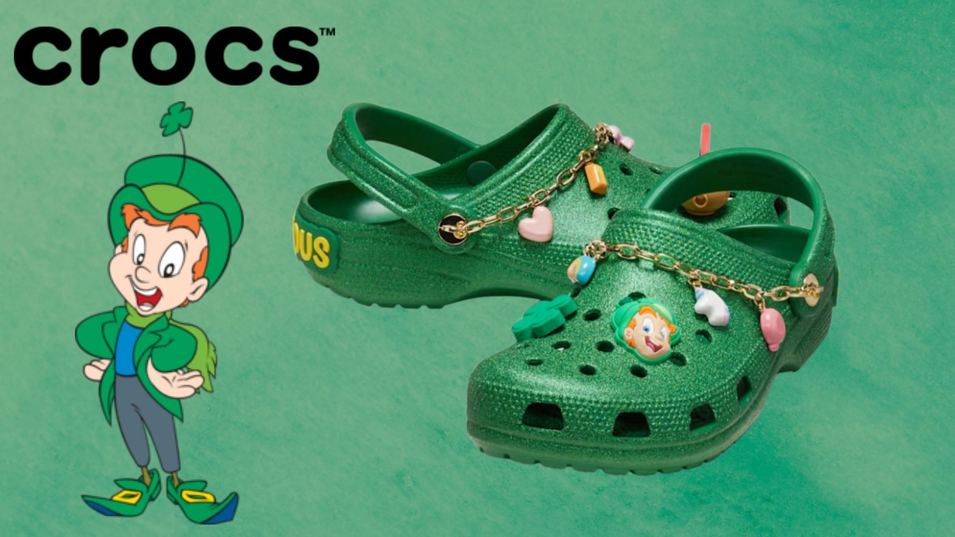 Lucky Charms x Crocs Classic Clog (Image via Crocs)