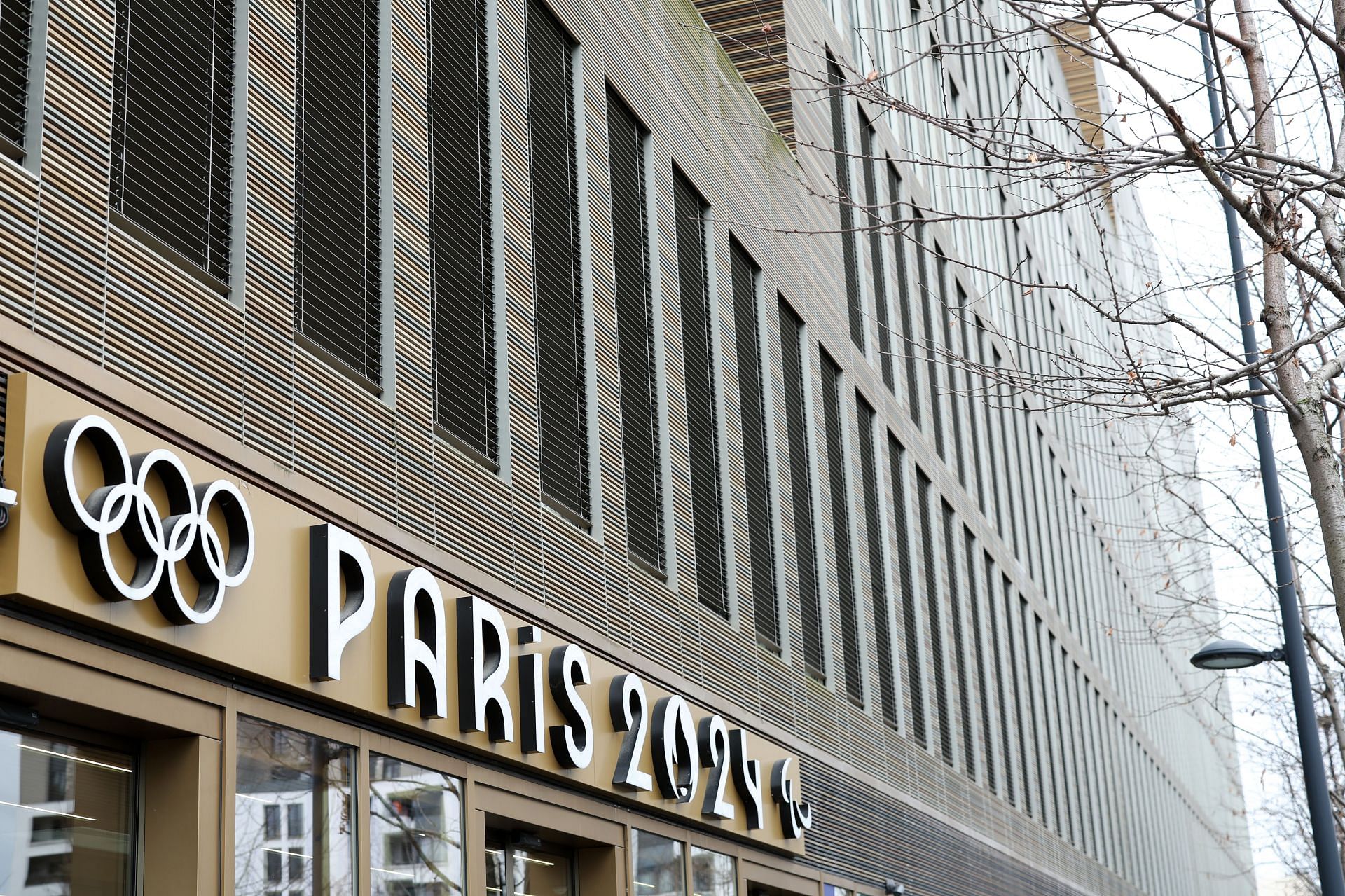 The Paris 2024 COJO headquarters (Photo by Pascal Le Segretain/Getty Images)