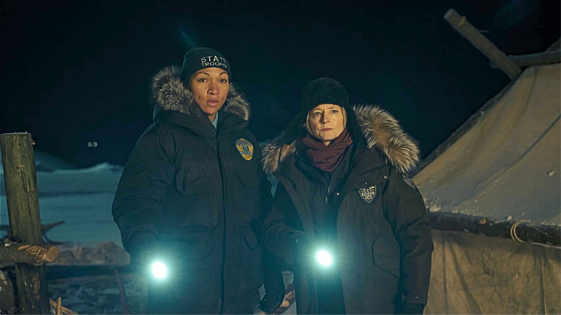 Kali Reis (L) and Jodie Foster (R) in True Detective Season 4 (Image via HBO)