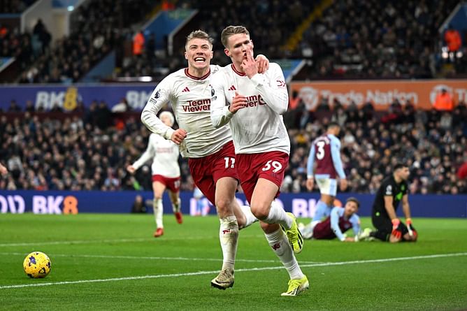 Aston Villa 1-2 Manchester United: Red Devils' Player Ratings as Scott McTominay comes off the bench to grab all three points | Premier League 2023-24