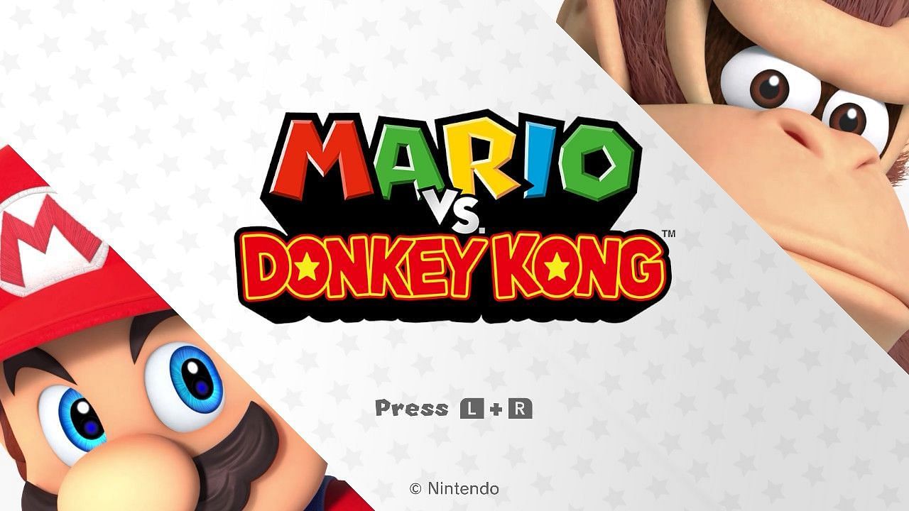 Mario vs. Donkey Kong.