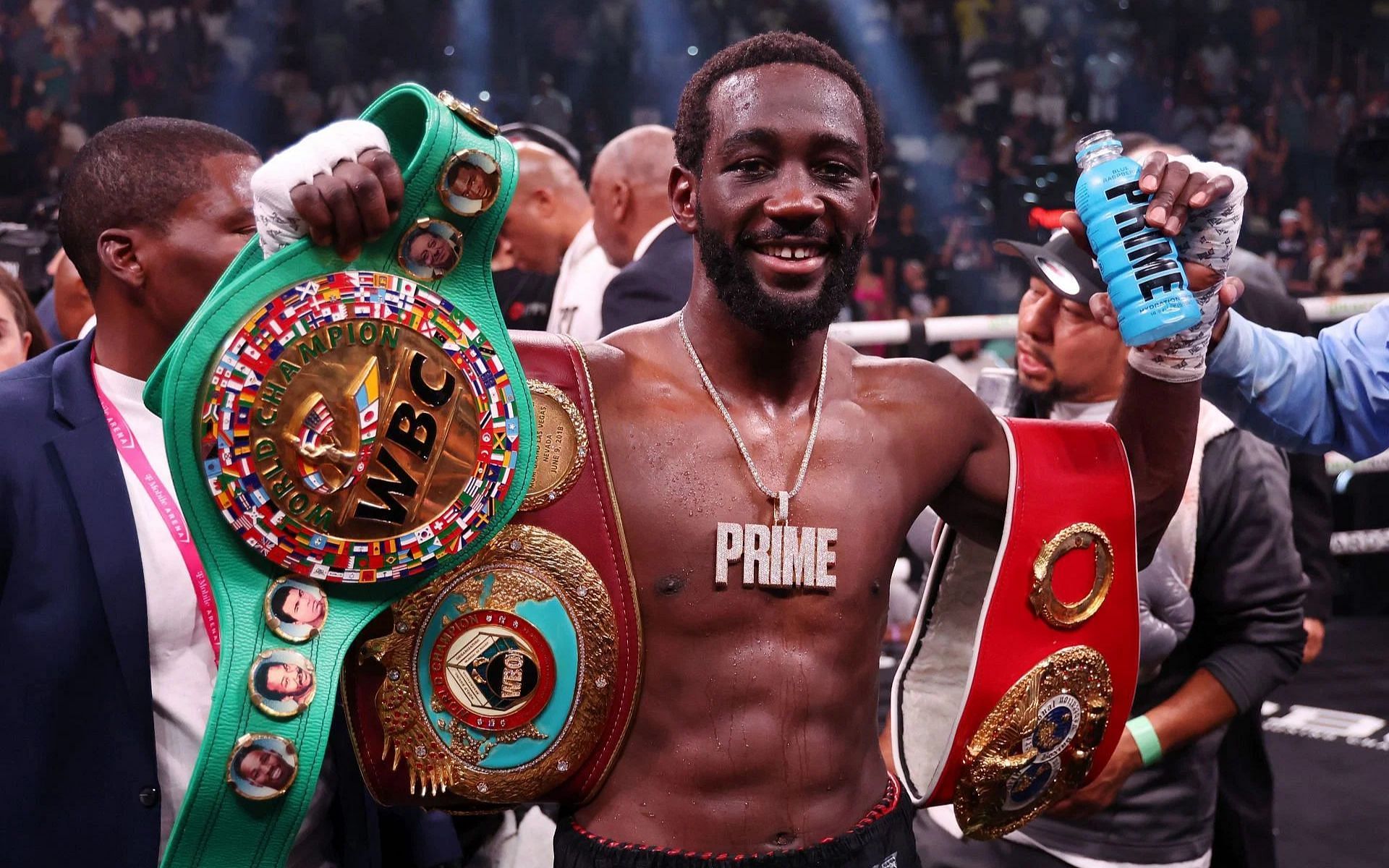 Terence Crawford (pictured) calls out fellow mega-star for a duel in the ring [Image Courtesy: @GettyImages]
