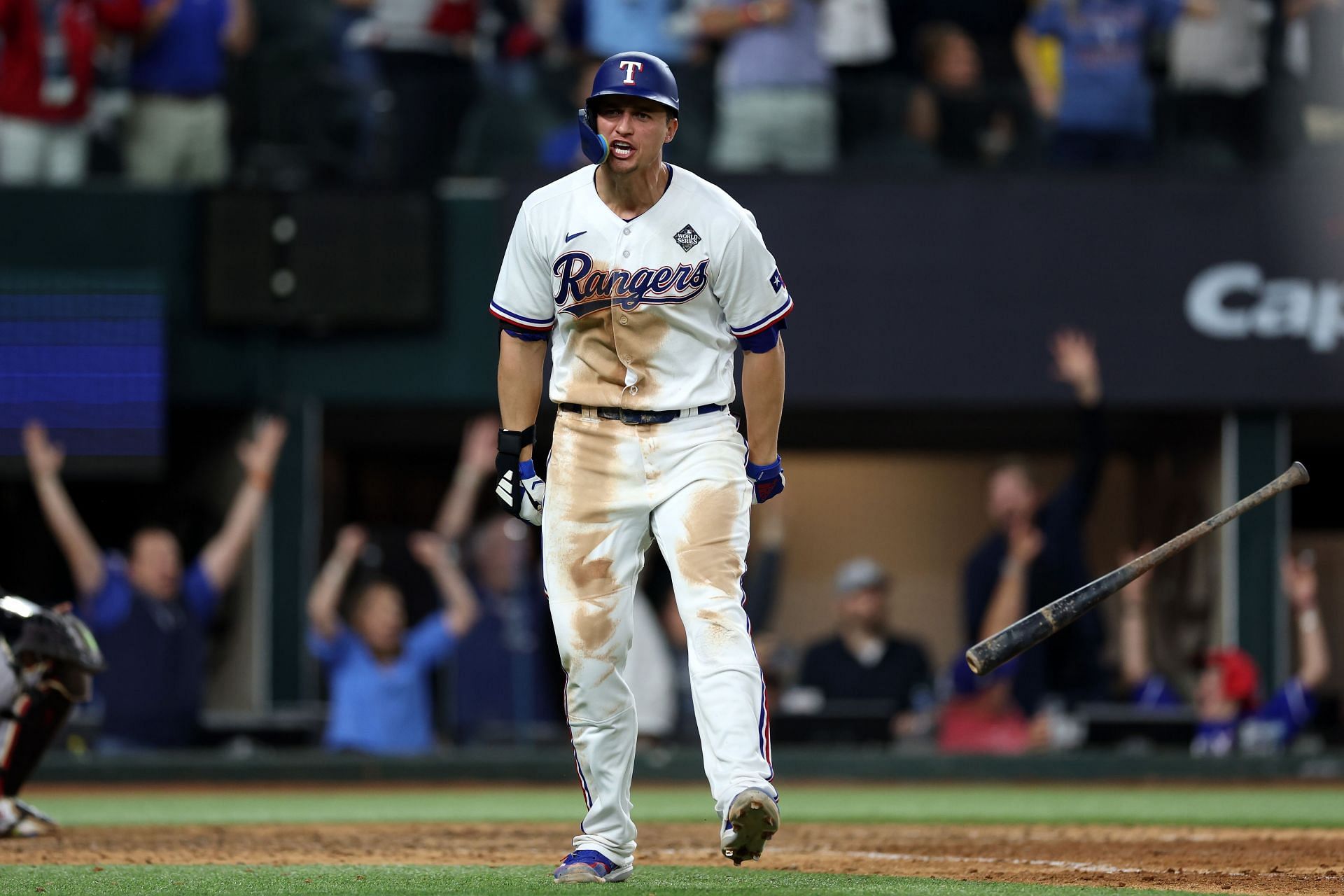 World Series - Arizona Diamondbacks v Texas Rangers - Game One (via Getty Images)