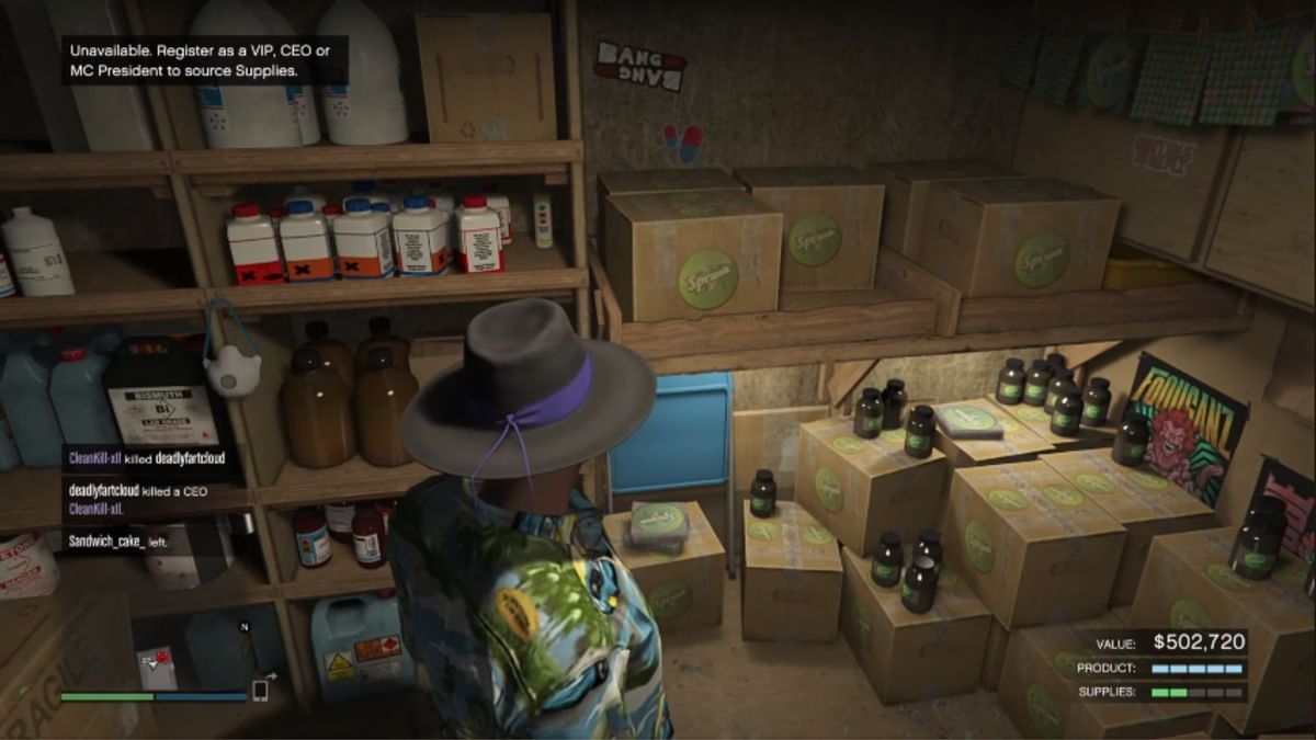 How to complete GTA Online Acid Lab sell missions for 2x rewards this