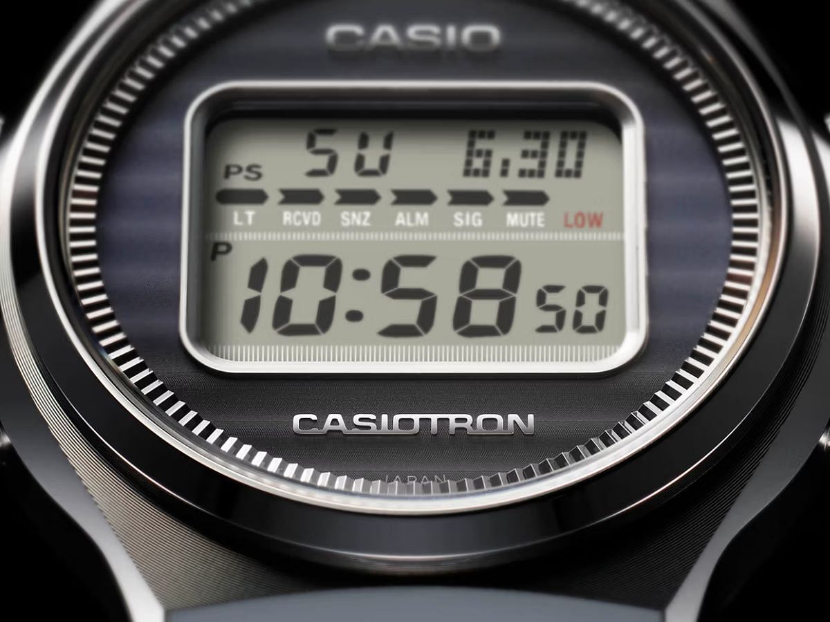 Casiotron Limited Edition watch (Image via Casio)