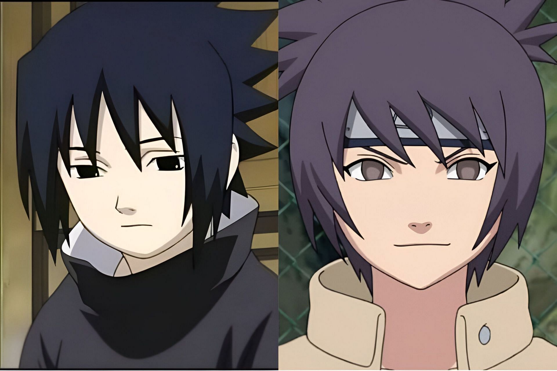 Sasuke (right) and Anko (left) as seen in the anime (Image via Studio Pierrot)