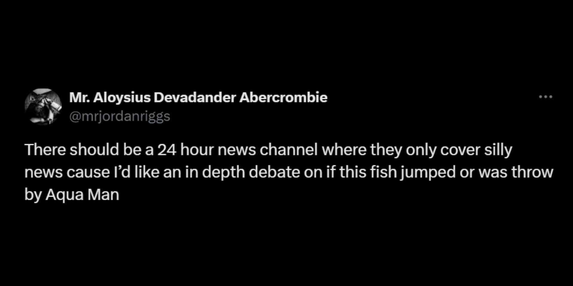 Viral video of weatherman getting hit by a fish prompts hilarious reactions. (Image via X/@rawsalerts)