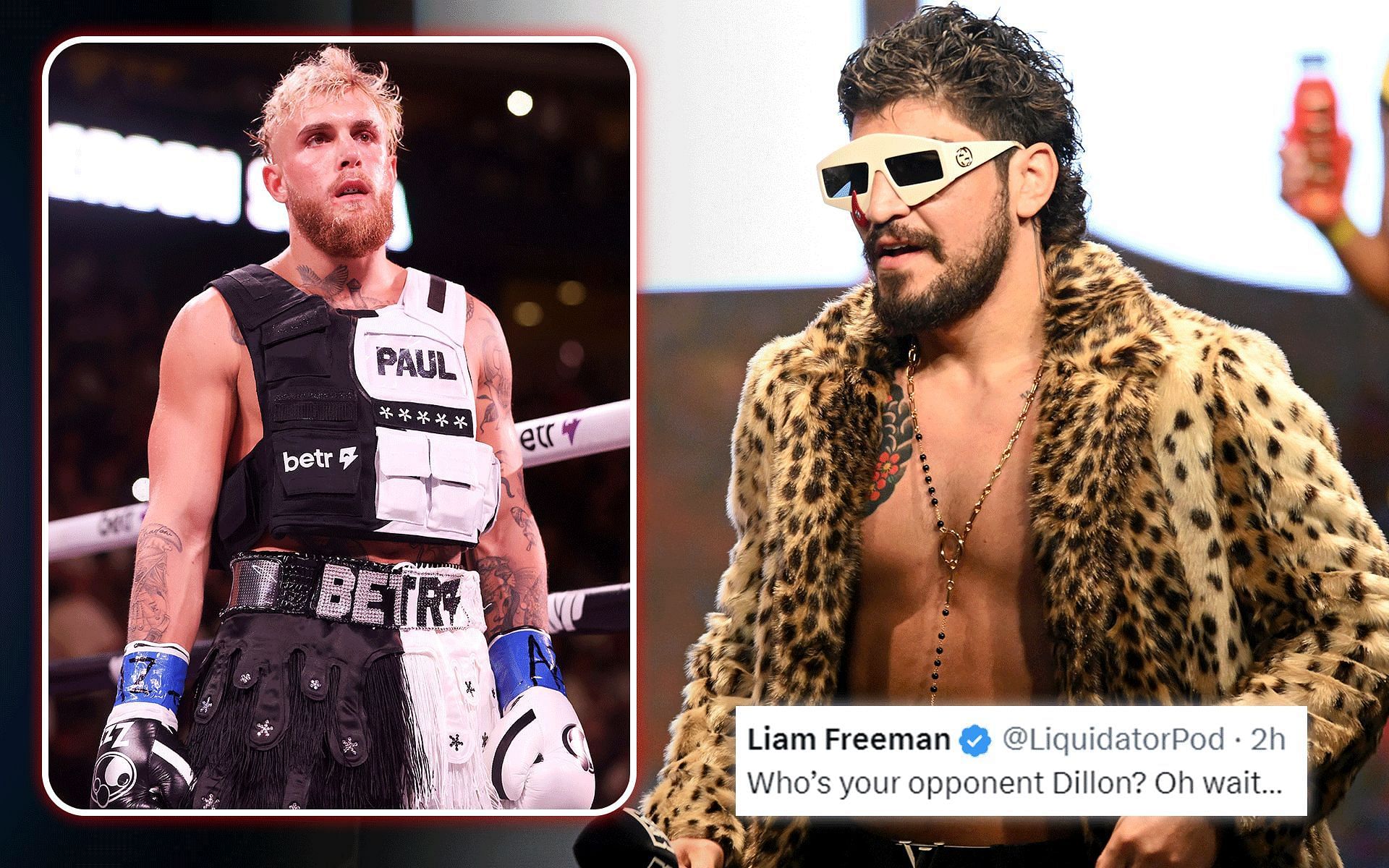 Jake Paul (left) and Dillon Danis (right) have long been at odds with one another [Images courtesy: Getty Images]