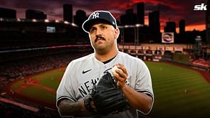 Yankees star Nestor Cortes Jr. shows off custom 44 Pro suede glove embossed with personalized initials