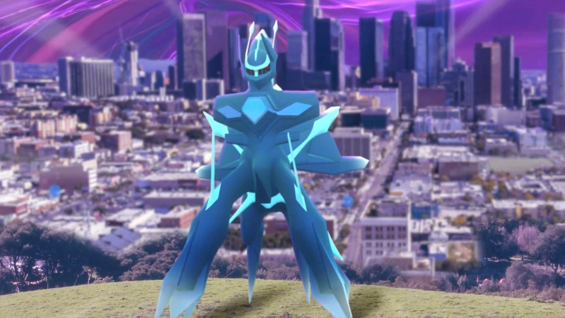 Origin Forme Dialga with Roar of Time in Pokemon GO