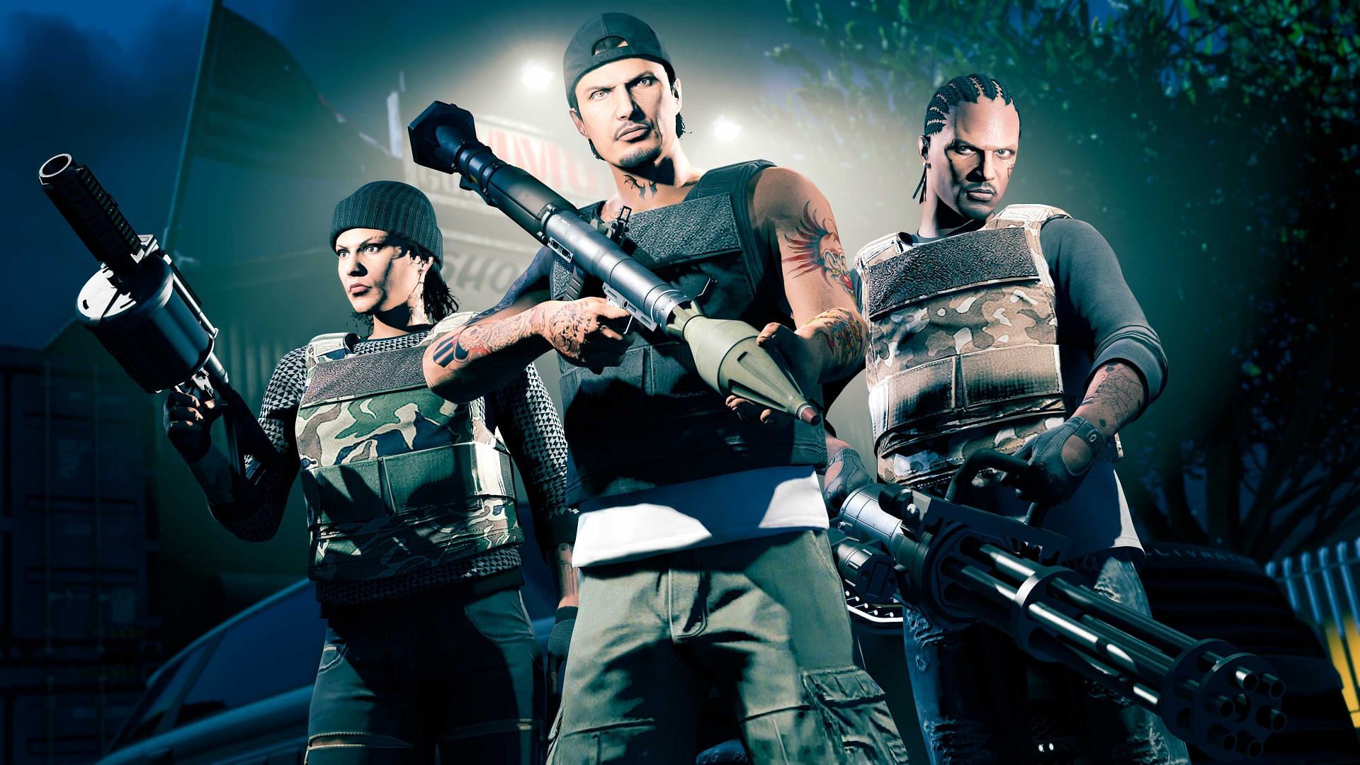 GTA Online features many heists (Image via Rockstar Games)