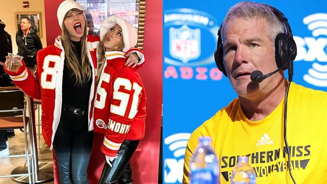 Brett Favre stops short of discounting Super Bowl conspiracy theory connecting Taylor Swift's impact to NFL's script