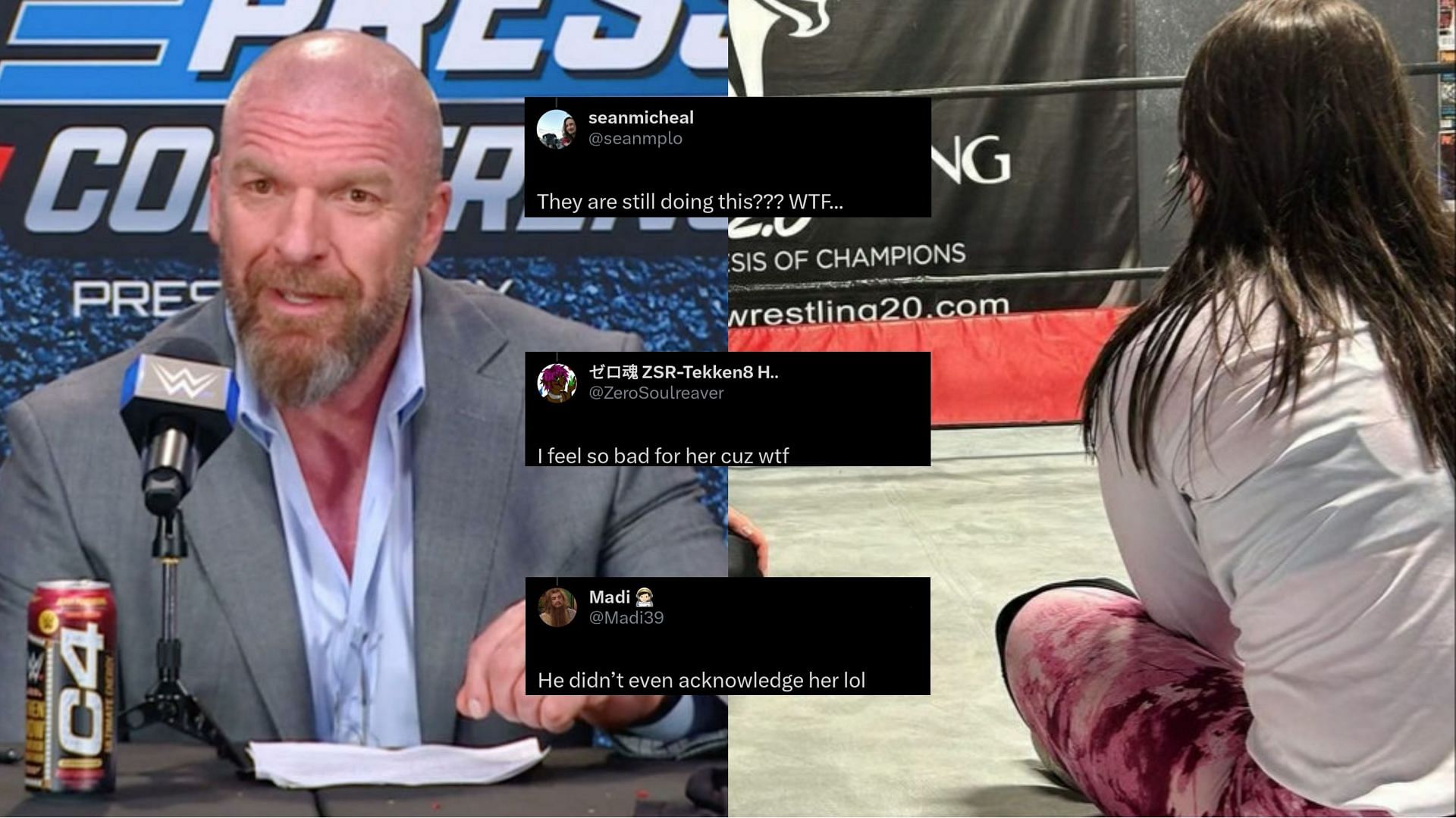 "Feel so bad for her," "Just release her Triple H," - WWE Universe ...